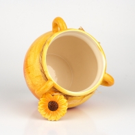 Váza květináč - buclák 18x14cm