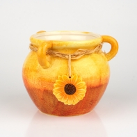 Váza květináč - buclák 18x14cm