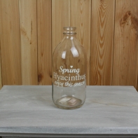 Váza skleněná Hyacintus 18x8cm