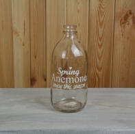 Váza skleněná Spring Anemone 18x8cm