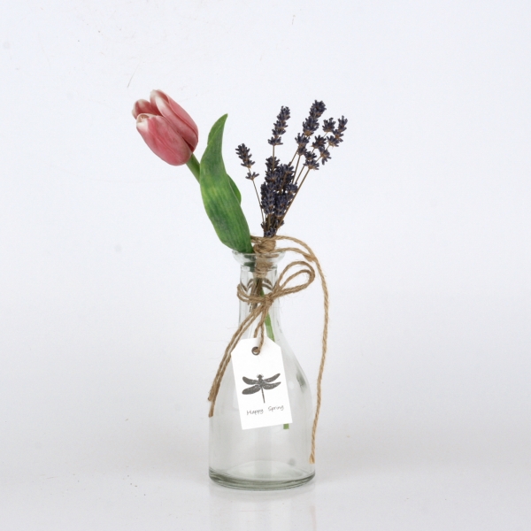 Vázička skleněná ( úzká)