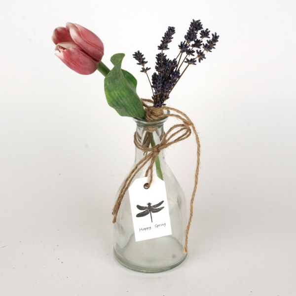 Vázička skleněná ( úzká)