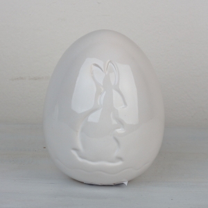 Velikonoční dekorace keramické vejce 14cm