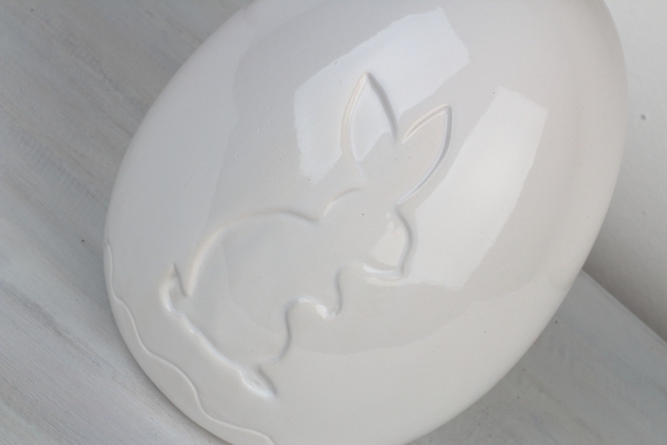 Velikonoční dekorace keramické vejce 20cm