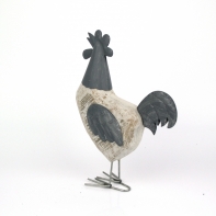 Velikonoční dekorace kohout vzpřímený 19x7,5x24,5cm
