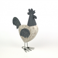 Velikonoční dekorace kohout vzpřímený 19x7,5x24,5cm