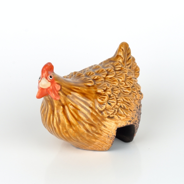 Velikonoční dekorace slepice světle hnědá