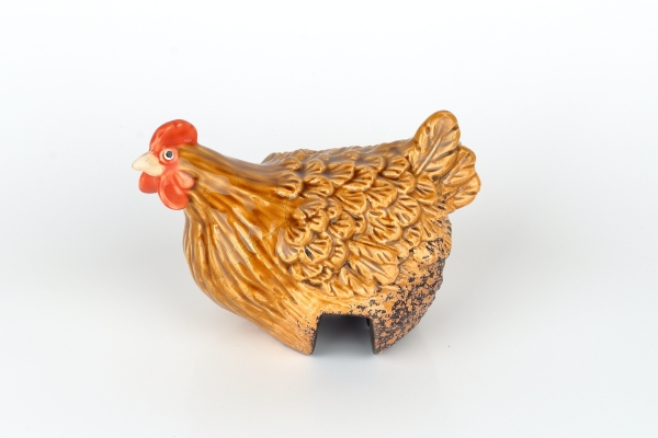 Velikonoční dekorace slepice světle hnědá