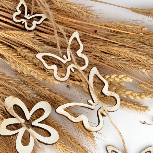 Velikonoční dekorace závěs kytka