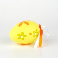 Velikonoční vajíčka 9cm oranžovo-žluté