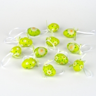 Velikonoční vejce 4cm zelené