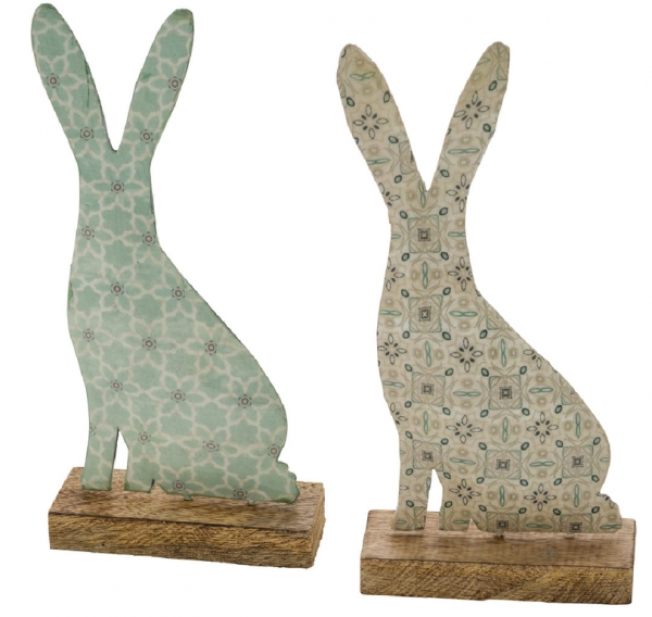 Velikonoční zajíček 13x32x4cm