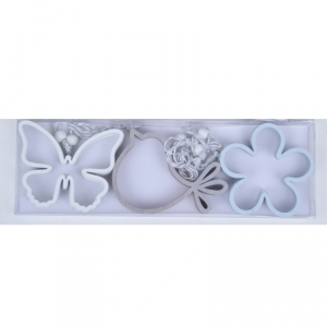 Velikonoční závěsné dekorace světlá sada