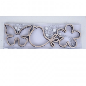 Velikonoční závěsné dekorace tmavá sada