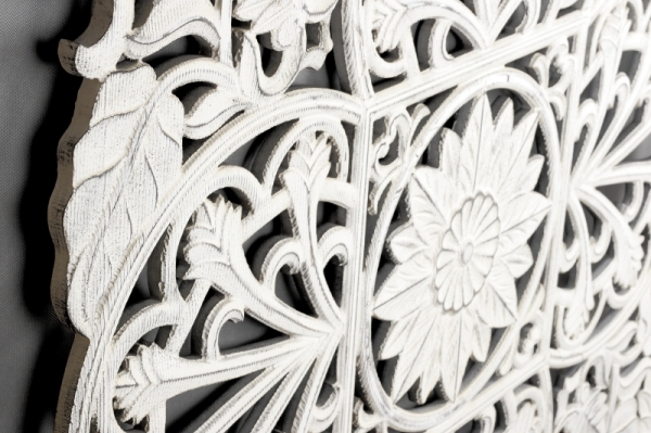 Velká nástěnná dekorace DO RESTAURACE ornament 120x120cm