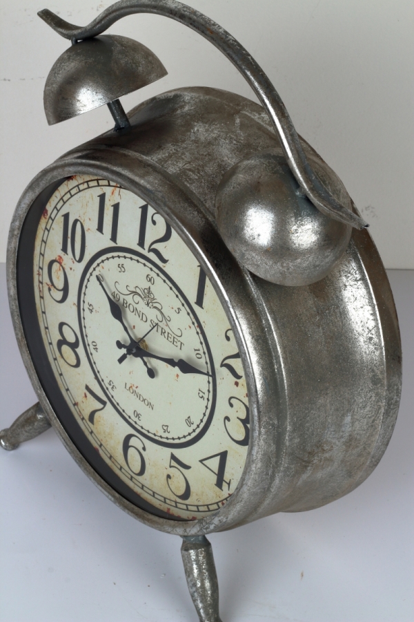 Velké stolní hodiny budík 49 BOND STREET 48cm