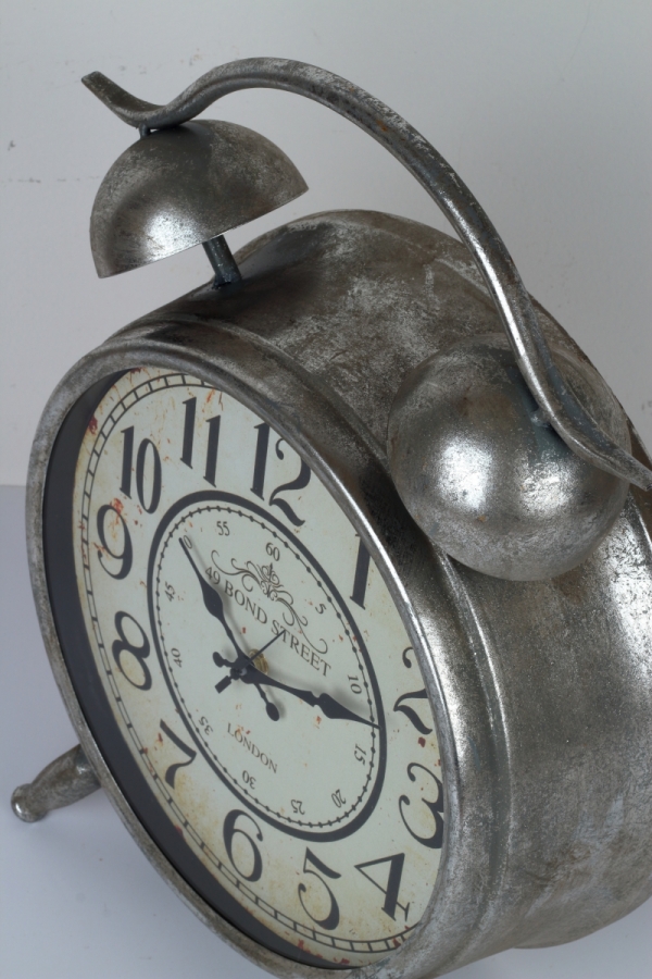 Velké stolní hodiny budík 49 BOND STREET 48cm