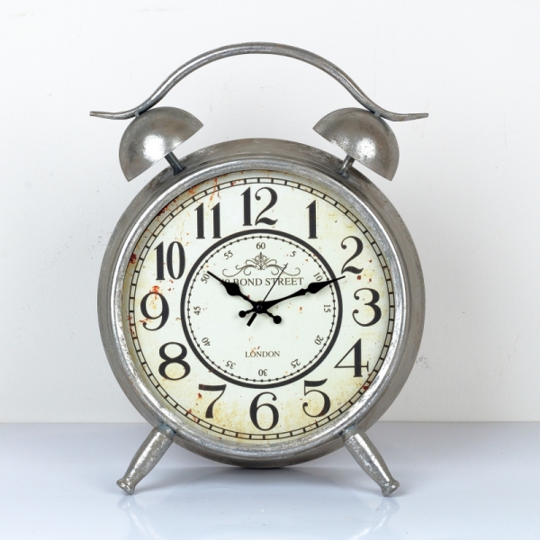 Velké stolní hodiny budík 49 BOND STREET 48cm