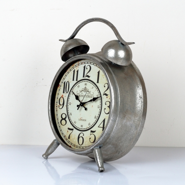 Velké stolní hodiny budík 49 BOND STREET 48cm