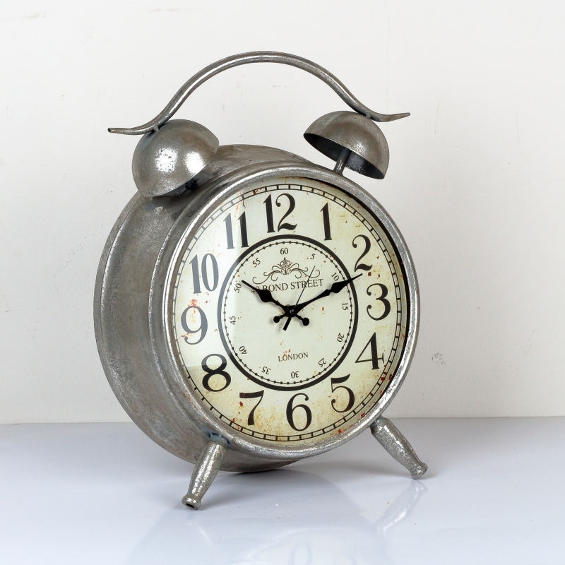 Velké stolní hodiny budík 49 BOND STREET 48cm