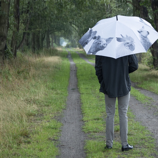 Velký deštník 120x120x95,5cm