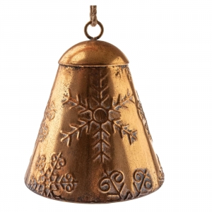 Velký kovový zvonek Zorana 25 x 22 x 22 cm  