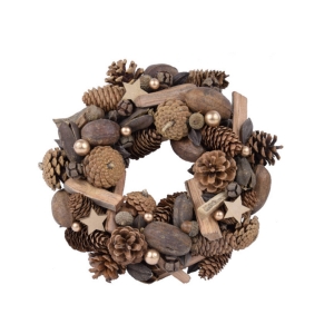 Věnec na vchodové dveře 28x28x7cm