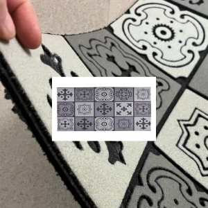 Venkovní rohožka s mozaikou 76x45,5x1cm