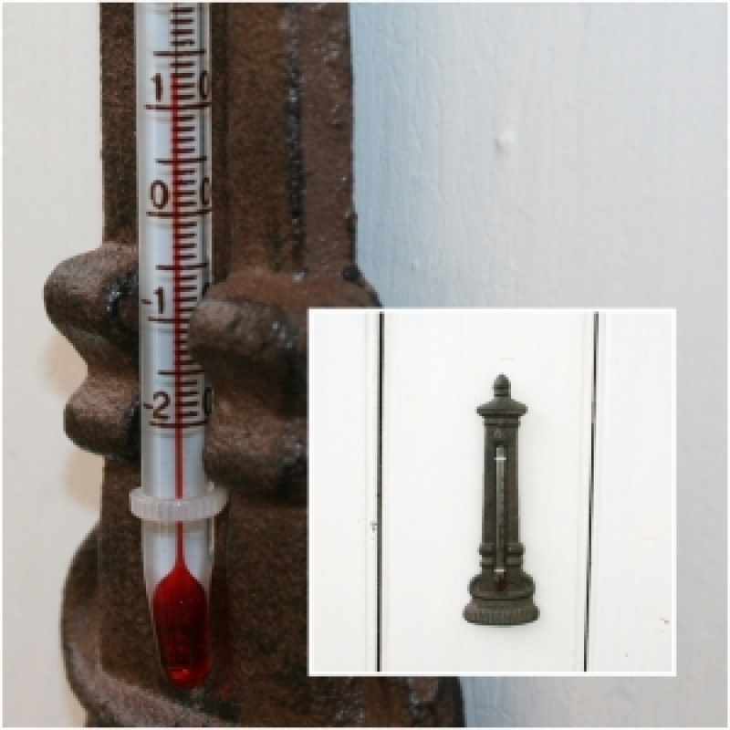 Venkovní teploměr fontána - vyřazeno