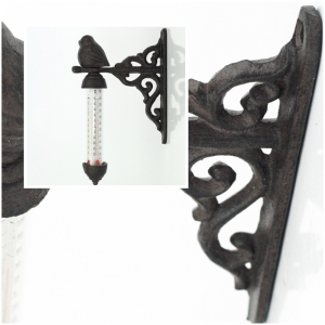 Venkovní teploměr na konzolce