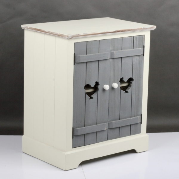 Venkovská komoda se slepicí 53x35x63cm