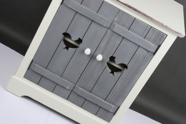 Venkovská komoda se slepicí 53x35x63cm