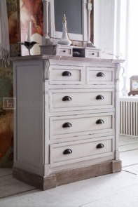 Venkovská komoda se šuplíky 80x88x40cm