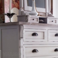 Venkovská komoda se šuplíky 80x88x40cm