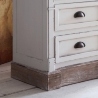 Venkovská komoda se třemi šuplíky 50x67x36cm