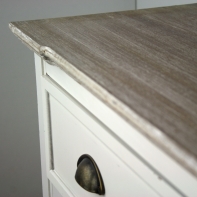 Venkovská komoda se třemi šuplíky 89x66x40cm