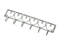 Věšáček se srdíčky 6 háčků 34cm