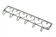 Věšáček se srdíčky 6 háčků 34cm