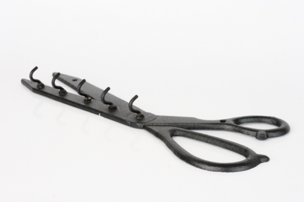 Věšák 5 háčků nůžky 34cm