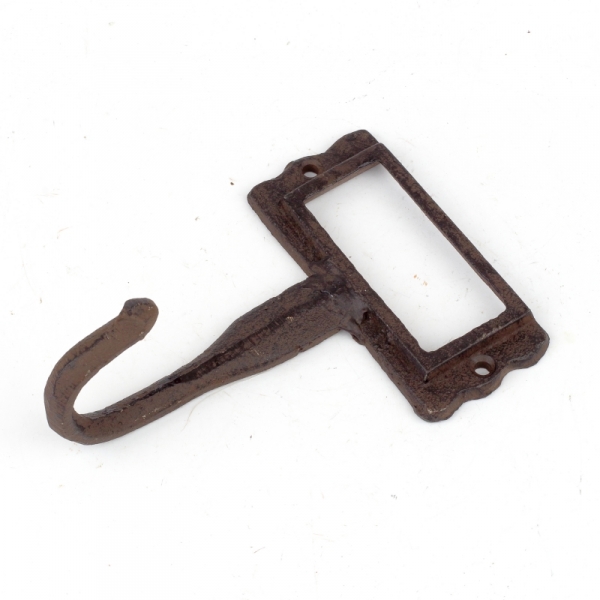 Věšák do předsíně se jmenovkou 12,5x9cm