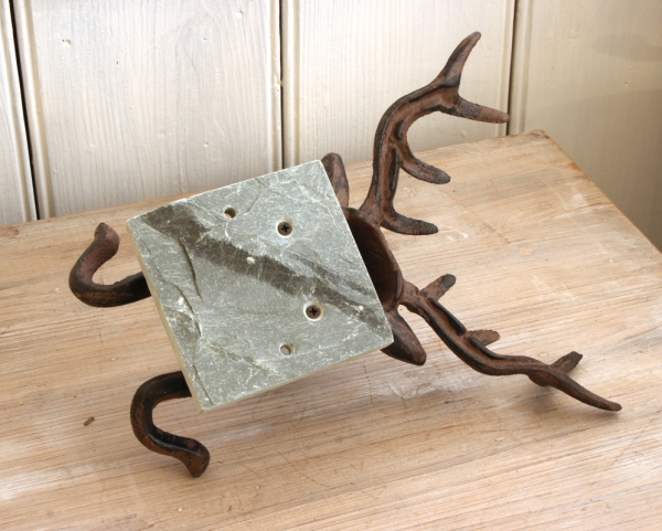 Věšák dvojháček jelen 25x22cm