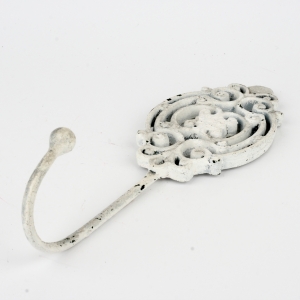 Věšák háček kov s patinou 