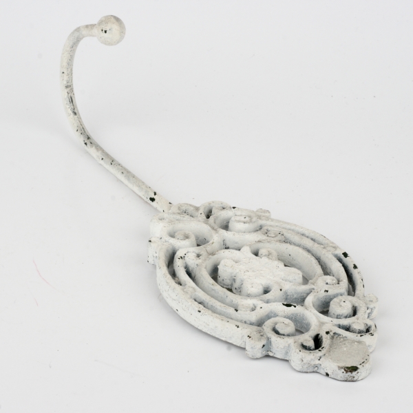 Věšák háček kov s patinou 