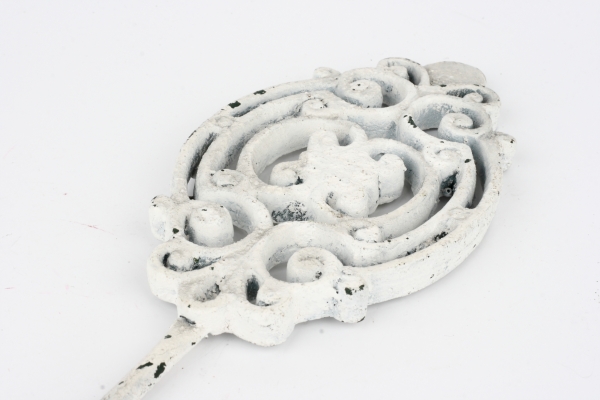 Věšák háček kov s patinou 