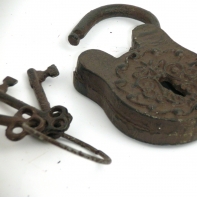 Věšák na klíče chalupářský 16x41x3,5cm