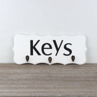 Věšák na klíče KEYS 39cm