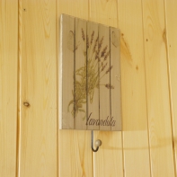 Věšák na klíče Levandule