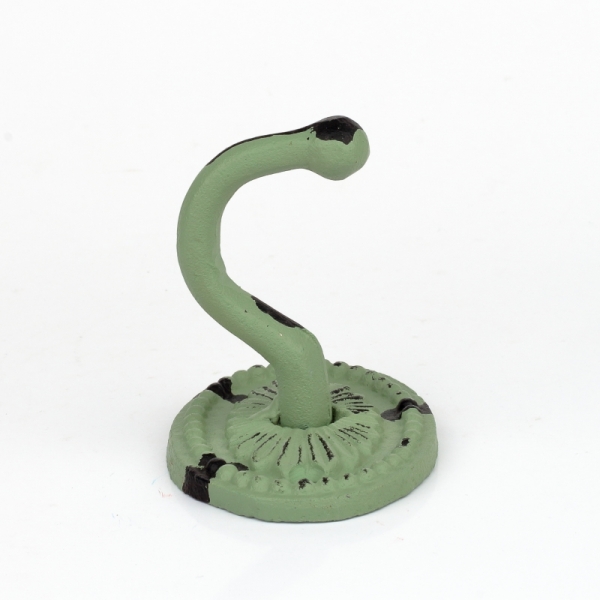 Věšák na klíče retro zelený 8,5x6cm