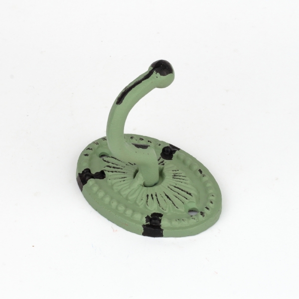 Věšák na klíče retro zelený 8,5x6cm