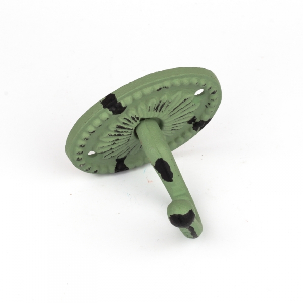 Věšák na klíče retro zelený 8,5x6cm